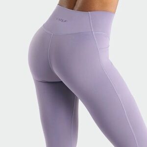 Hyper Power Side Pocket Workout Leggings Ridge Large light purple